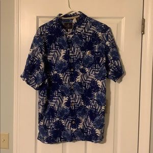 CARIBBEAN JOE SHORT SLEEVE BUTTON UP